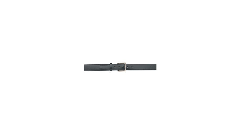 Gould &amp; Goodrich Reinforced 1.5in Shooters Belt w/ Brass Buckle, 32in, Black, B191-32BR