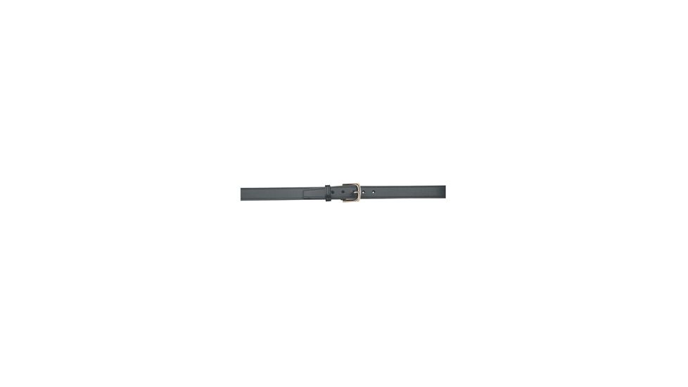 Gould &amp; Goodrich Reinforced 1.25in Shooters Belt w/Brass Buckle, 32in, Black, B190-32BR