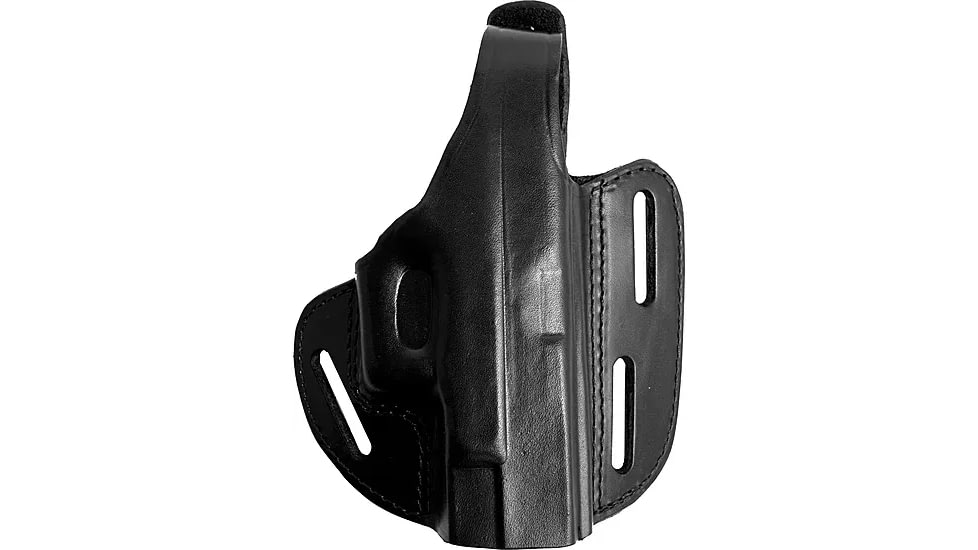 Gould &amp; Goodrich Three Slot Pancake Concealment OWB Belt Holster, Glock 17/22/31, Right Hand, Black, B803-G17
