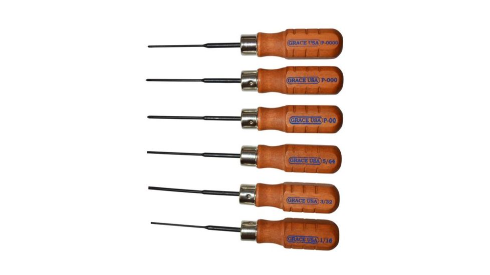 Grace USA 6 Piece Micro Screwdriver Set MS6
