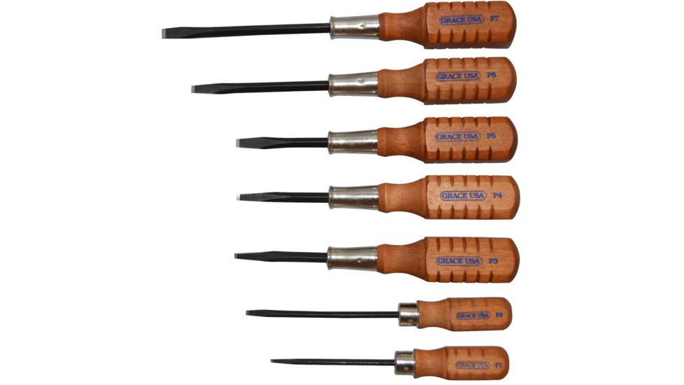 Grace USA Pistolsmith Guncare Screwdriver Set HG7