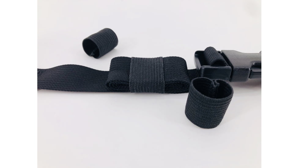 Grey Man Tactical RMP Strap Elastic Keeper, Black, GMT-PM-04