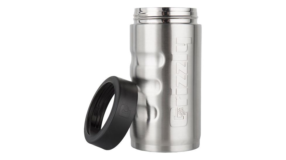 Grizzly Coolers Grizzly Grip Pounder Cup Stainless, Stainless Silver, 17 oz, GG Pounder Stainless