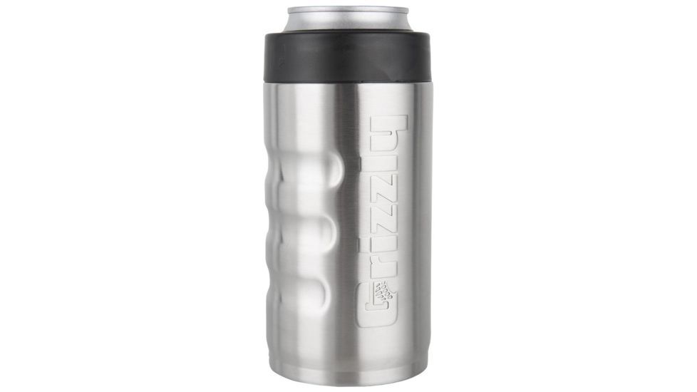 Grizzly Coolers Grizzly Grip Pounder Cup Stainless, Stainless Silver, 17 oz, GG Pounder Stainless