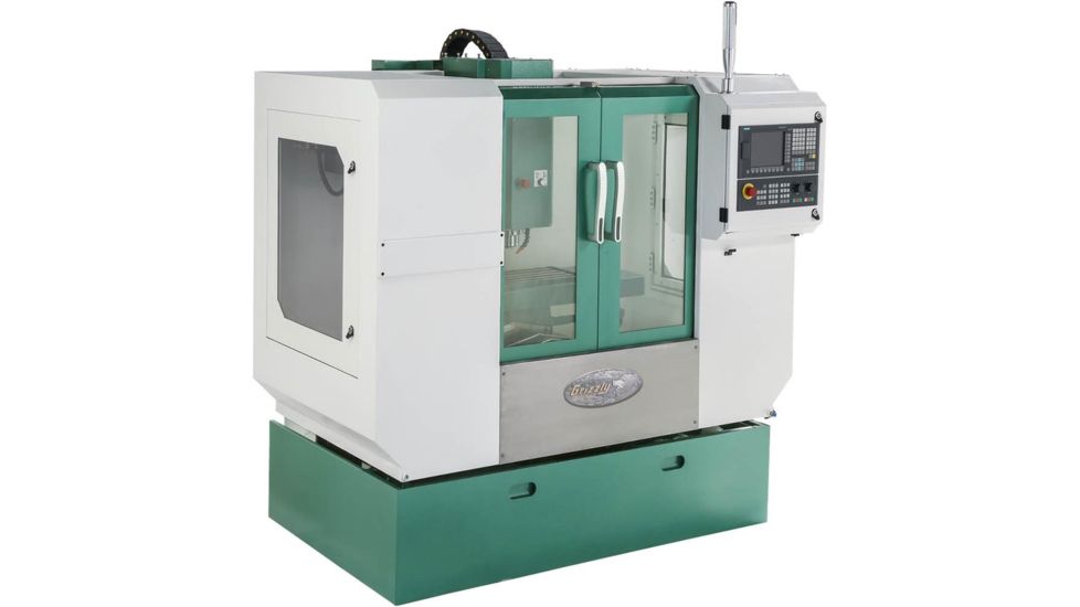 Grizzly Industrial 10in. x 31in. Enclosed CNC Mill, G0877