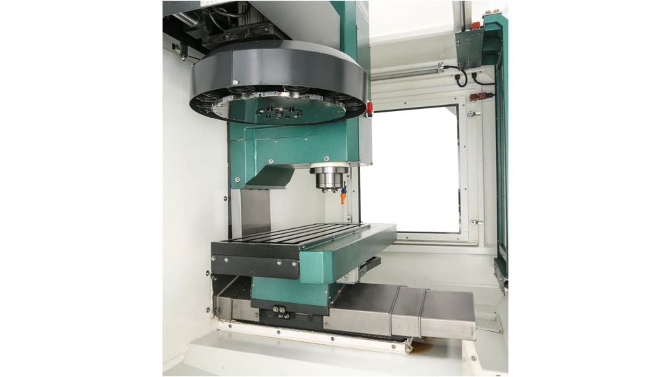 Grizzly Industrial 10in. x 31in. Enclosed CNC Mill, G0877