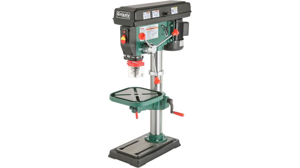 Grizzly Industrial 12 Speed Heavy-Duty Bench-Top Drill Press G7943