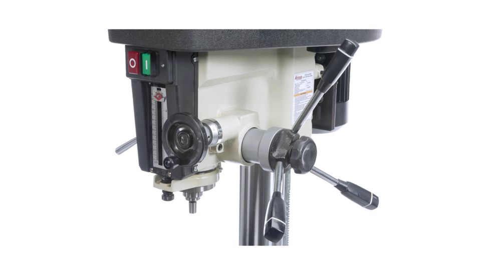 Grizzly Industrial 16in. Drill Press with Cross-Slide Table and Power Feed G0810