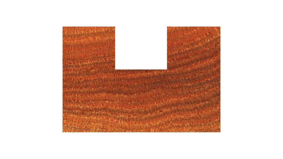 Grizzly Industrial 2-1/2in. Double Fluted Bit, 1/2in. Shank, 1/4in. Dia. C1008Z