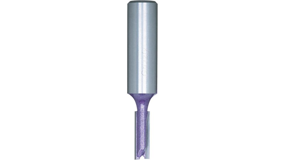 Grizzly Industrial 2-1/2in. Double Fluted Bit, 1/2in. Shank, 1/4in. Dia. C1008Z