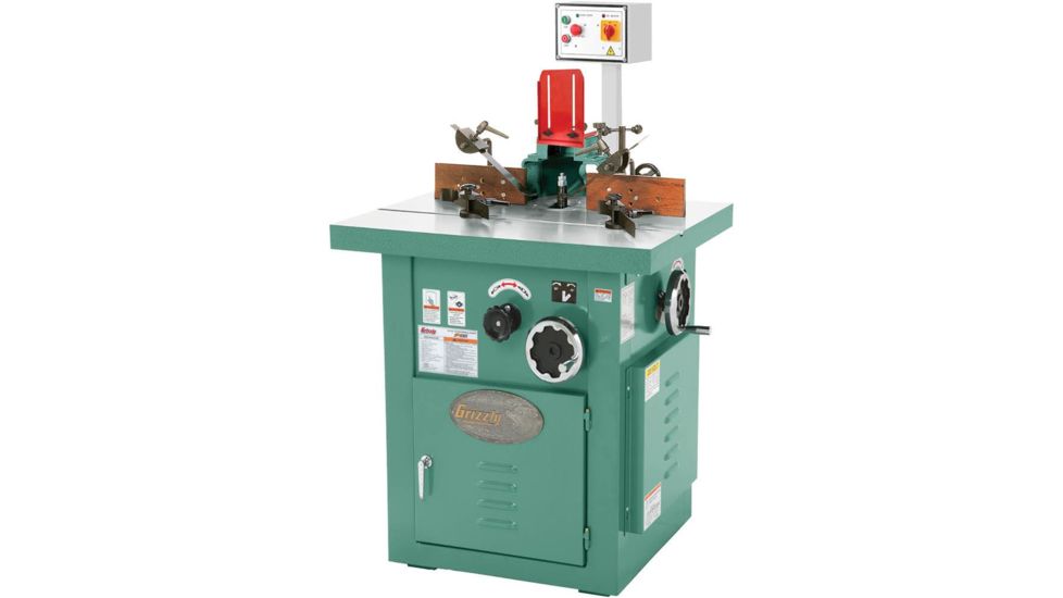 Grizzly Industrial 5 HP Professional Tilting Spindle Shaper - Z Series G5913Z