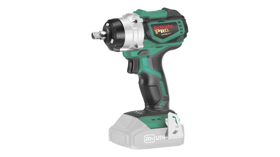 Grizzly Industrial Grizzly PRO 20V 3/8in. Impact Wrench Bare Tool, T30292