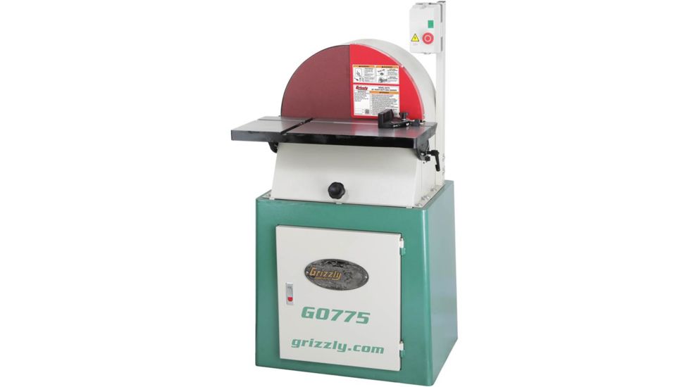 Grizzly Industrial Heavy-Duty Disc Sander G0775