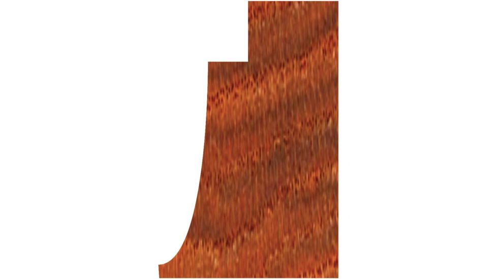 Grizzly Industrial Shaper Cutter - 1/4in. Flute / 1/2in. Cove, 1/2in. Bore C2002