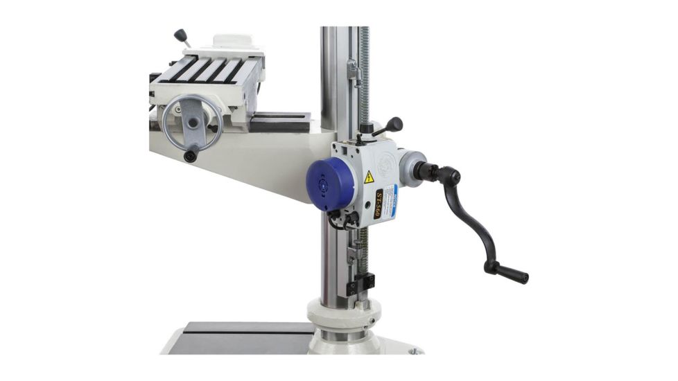 Grizzly Industrial Variable-Speed Gearhead Drill Press With Cross-Slide Table G0808