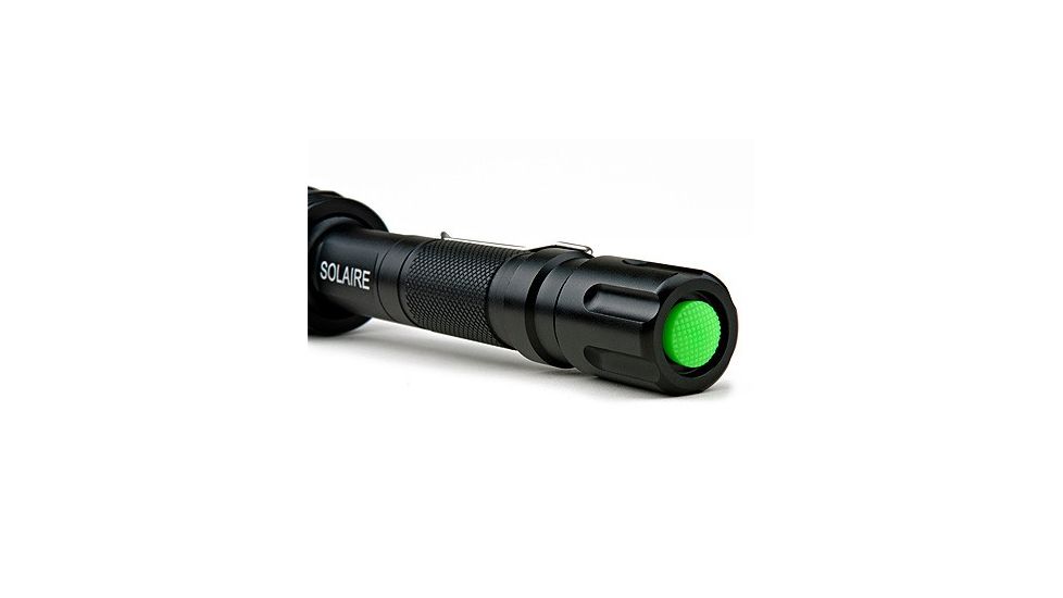 Guard Dog Security Solaire Rechargeable Tactical Flashlight, 5 Modes, 900 Lumen, Black, TL-GDS900