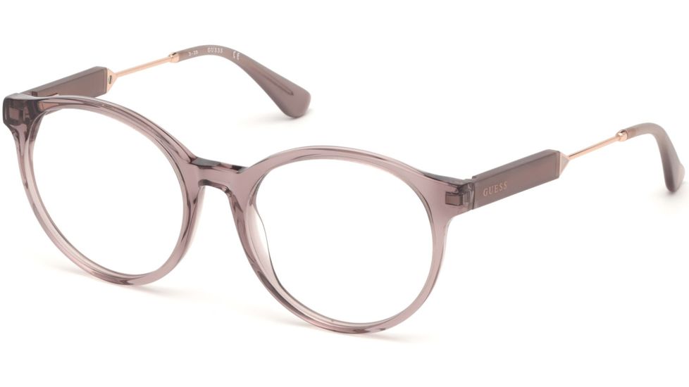 Guess GU2719-F Eyeglass Frames - Shiny Violet Frame, Shiny Violet Lenses, 52 mm Lens Diameter GU2719-F52081