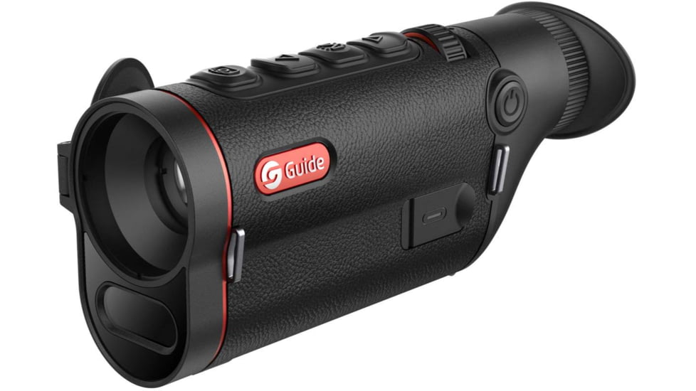 Guide USA TD633 LRF 2x35mm 30mm Tube Thermal Imaging Monoculars, 640x512, Black, TD633L