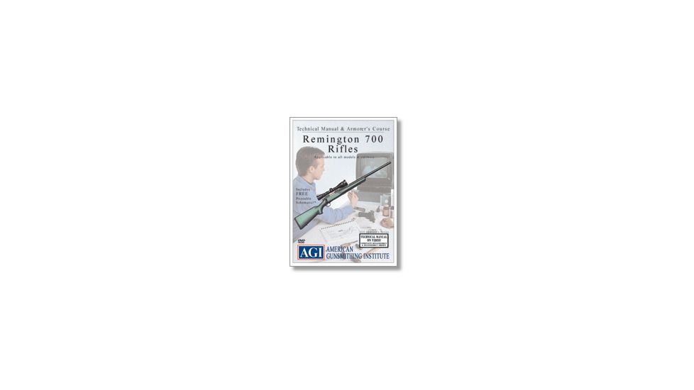 Gun Video DVD - AGI: Remington 700 Rifles X0477D