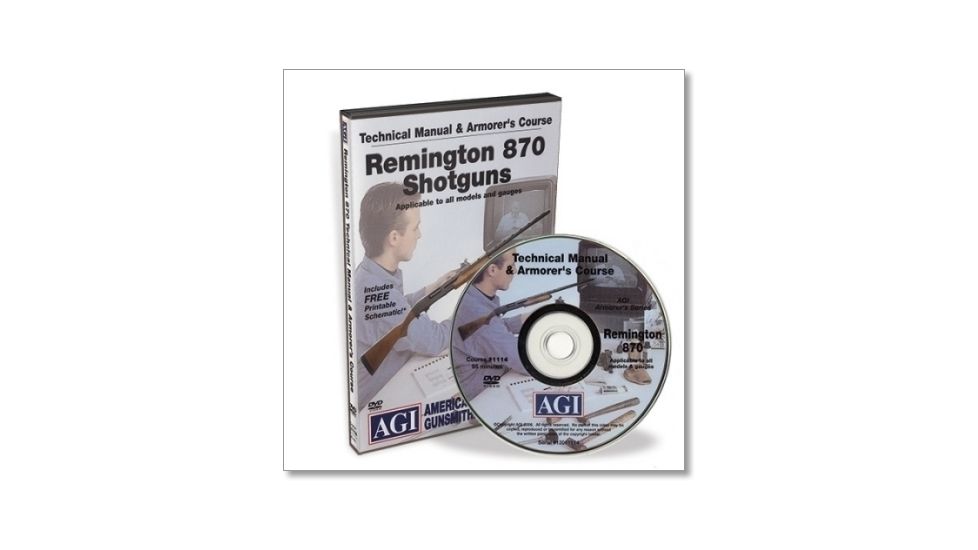 Gun Video DVD - AGI: Remington 870 Shotguns X0074D