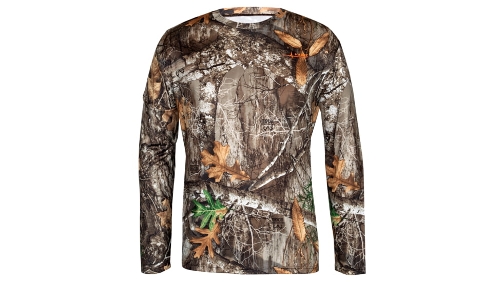 Habit Doss Cabin Camo Long Sleeve Tee - Men's, Realtree Edge, 3XL, PT1386-922-3X