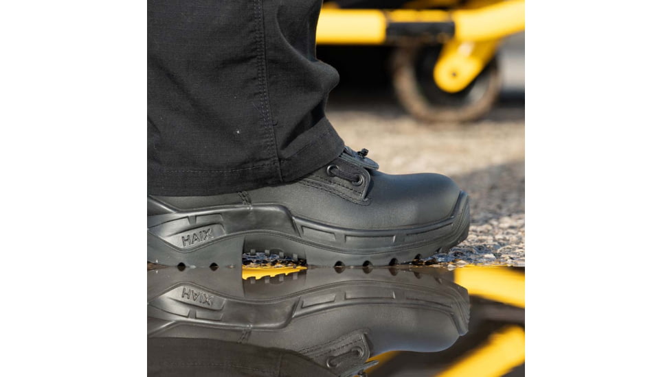 HAIX Airpower R2 Waterproof Leather Boots - Mens, Wide, Black, 9.5, 605109W-9.5