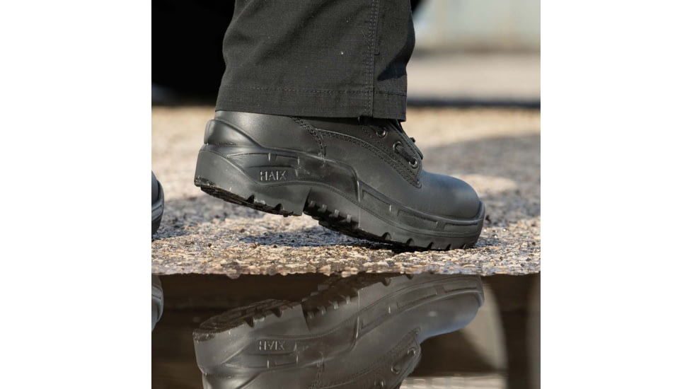 HAIX Airpower R2 Waterproof Leather Boots - Mens, Wide, Black, 9.5, 605109W-9.5