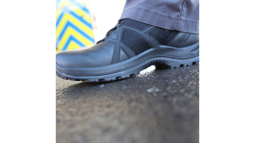 HAIX BE Athletic 2.1 T Boots - Unisex. 10.5 US, Medium , 6in, Black, 10.5, 330113M-10.5