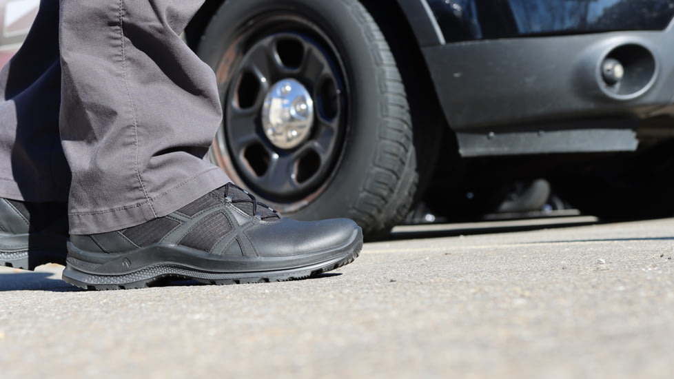 HAIX BE Athletic 2.1 T Boots - Unisex. 10.5 US, Medium , 6in, Black, 10.5, 330113M-10.5