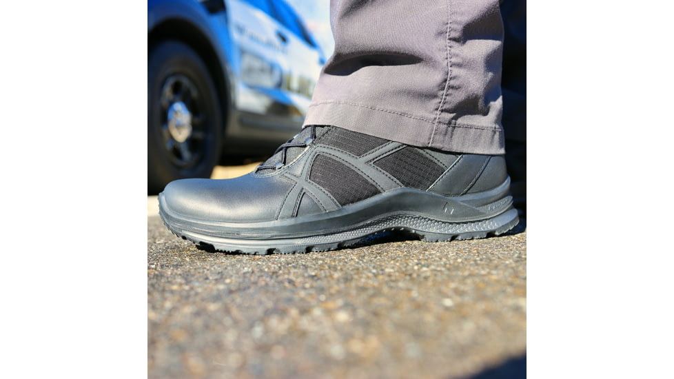 HAIX BE Athletic 2.1 T Boots - Unisex. 10.5 US, Medium , 6in, Black, 10.5, 330113M-10.5