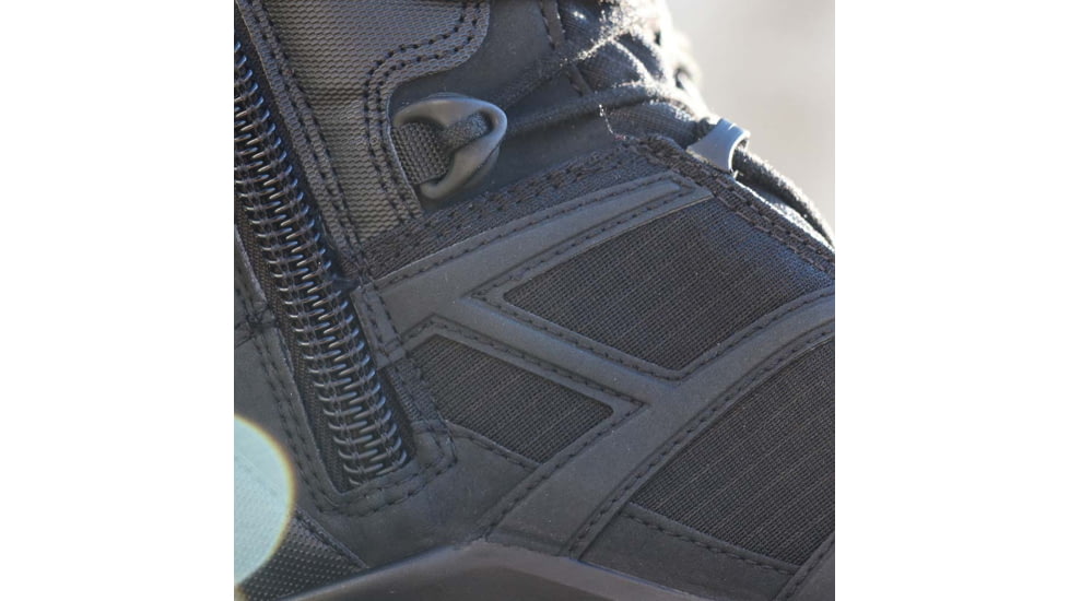 HAIX Black Eagle Athletic 2.0 Tactical High Side Zip Boots - Mens, Black, 11, Wide, 330004W-11