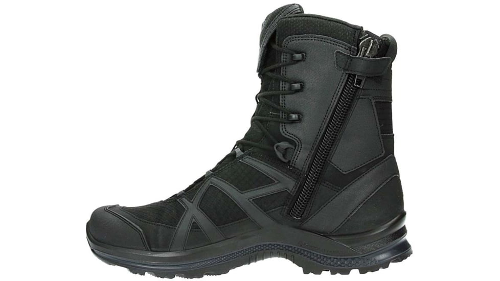 HAIX Black Eagle Athletic 2.0 Tactical High Side Zip Boots - Mens, Black, 11, Wide, 330004W-11