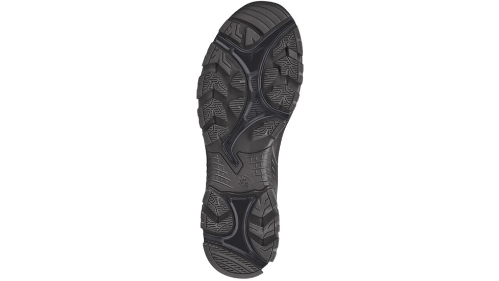 HAIX Black Eagle Safety 55 Mid, Side-Zip, Mens Boots, Black, 7 Extra Wide, 620012XW-7