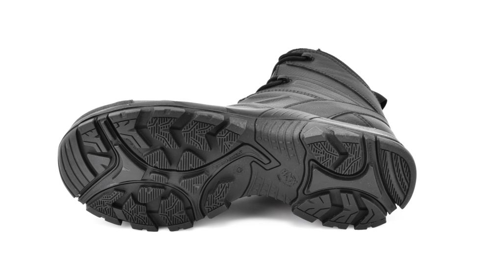 HAIX Black Eagle Safety 55 Mid, Side-Zip, Womens Boots, Black, 7.5 Medium, 620013M-7.5