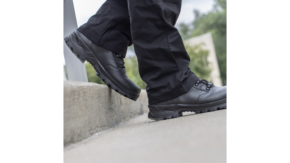 HAIX Enforce X High Shoe - Unisex. 9.5 US, Extra Wide, 7in, Black, 9.5, 206275XW-9.5