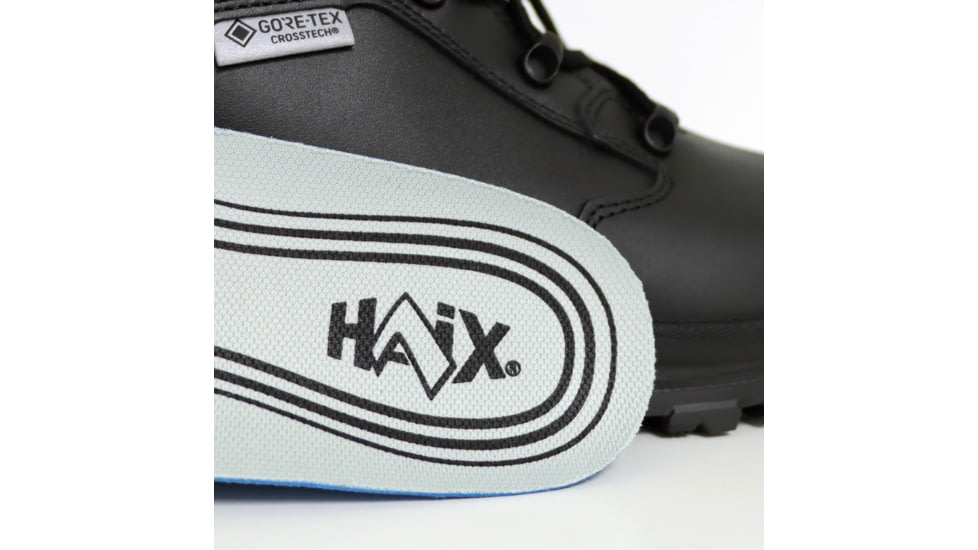 HAIX Enforce X Mid - Wide Shoe - Unisex, 7 US, Wide , 5in, Black, 206276W-7