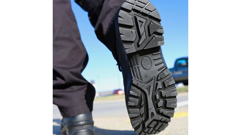 HAIX Enforce X Mid - Wide Shoe - Unisex, 7 US, Wide , 5in, Black, 206276W-7