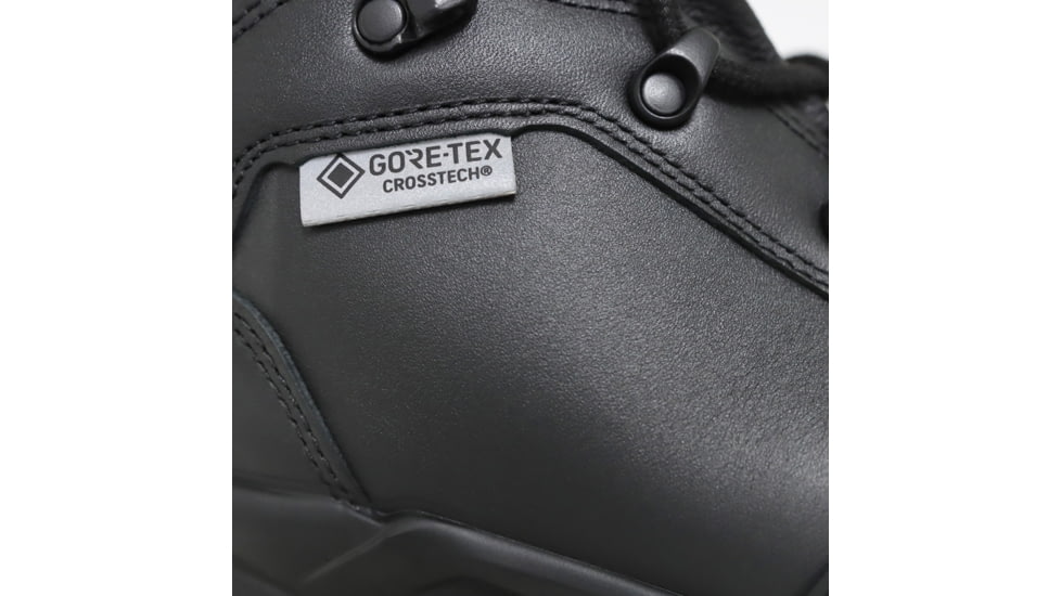 HAIX Enforce X Mid - Wide Shoe - Unisex, 7 US, Wide , 5in, Black, 206276W-7