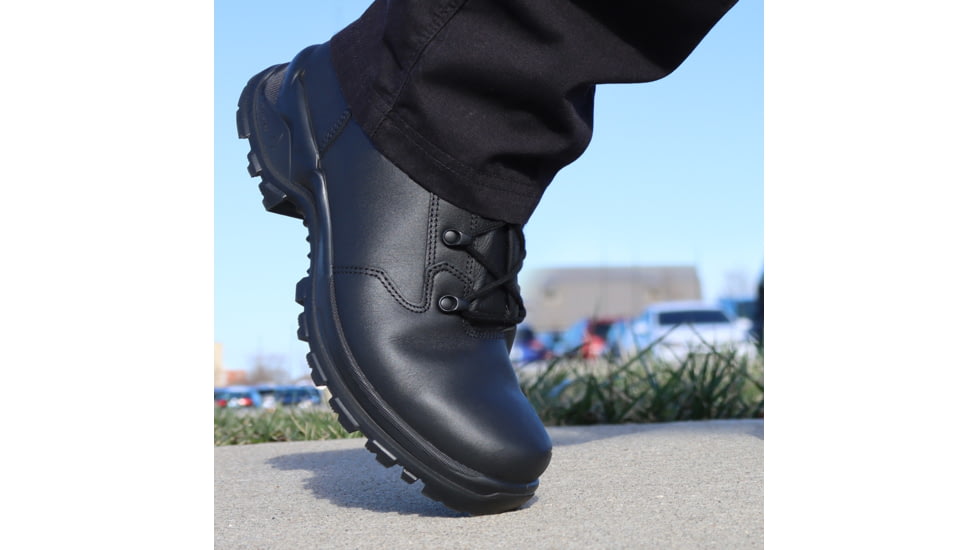 HAIX Enforce X Mid - Wide Shoe - Unisex, 7 US, Wide , 5in, Black, 206276W-7