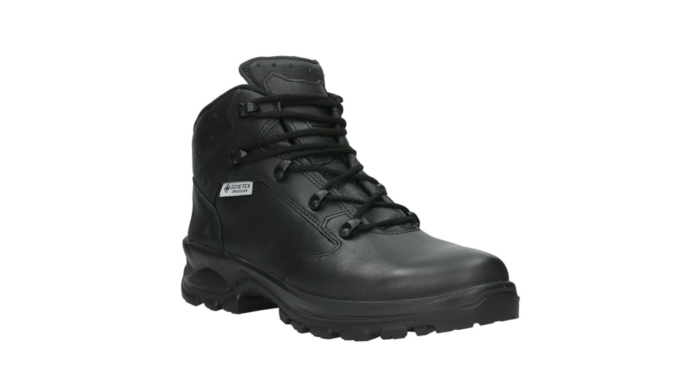 HAIX Enforce X Mid - Wide Shoe - Unisex, 7 US, Wide , 5in, Black, 206276W-7