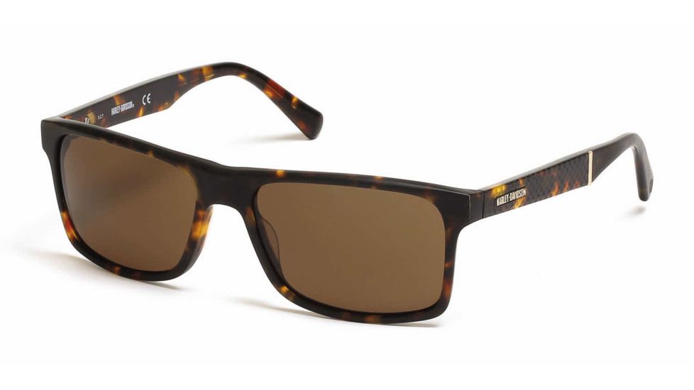 Harley Davidson Eyewear HD0918X Prescription Sunglasses HD0918X5752E - Lens Diameter 57 mm, Frame Color Dark Havana