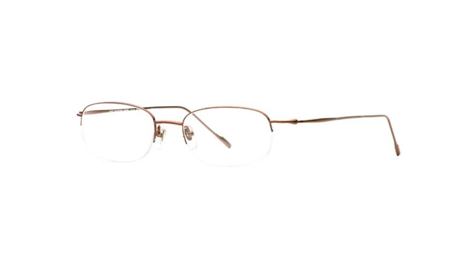 Hart Schaffner Marx HSM T-123 SEHS T12300 Eyeglass Frames - Cognac Weave SEHS T123005355 RD