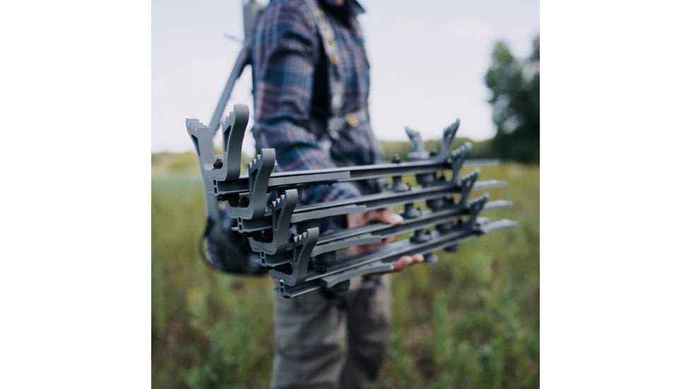 Hawk Treestands Hawk Helium Climbing Stick, 4 Pk, Gray, HWK-ACS-4PK