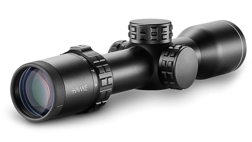 Hawke Sport Optics XB Zoom Crossbow Scope XB30 FFP 2-8x36 470-510 fps, Black, 12322