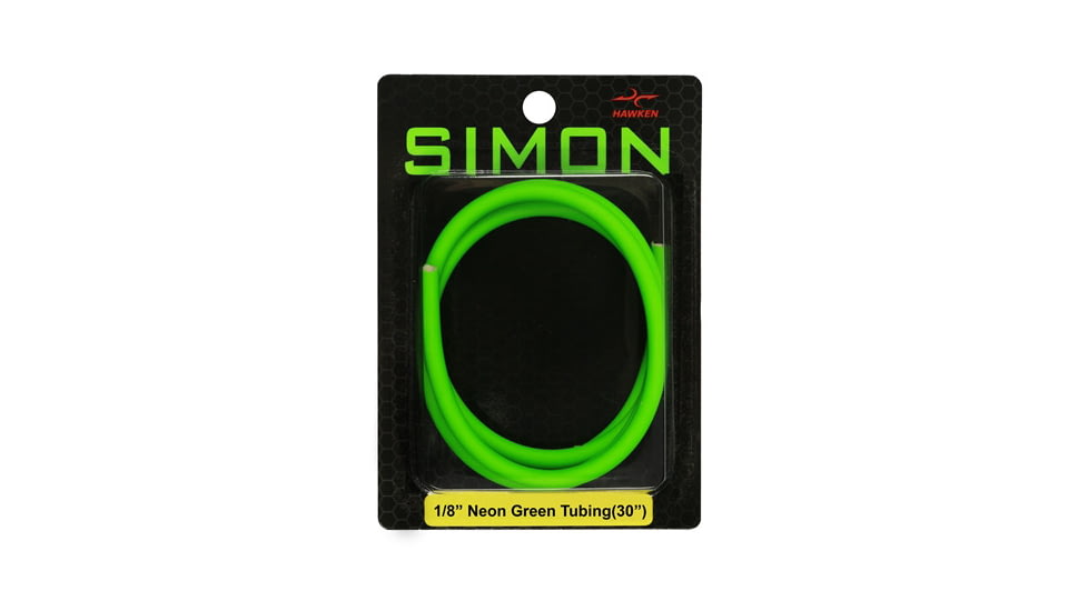 Hawken Outdoors Hawken Simon Spinner Tubing 1/8in, 30in, Green, TUBE18 GR