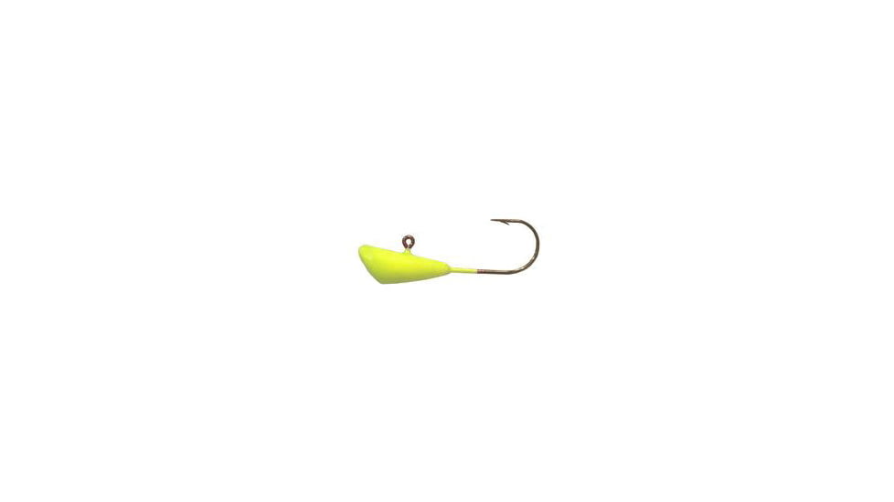 Hawken Outdoors Shad Dart # 4, Yellow Chartreuse, 3ct, DART11604