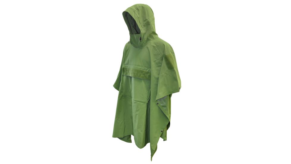 Hazard 4 PonchoVilla Softshell Poncho, OD Green, One Size, APR-PNVL-R-ODG