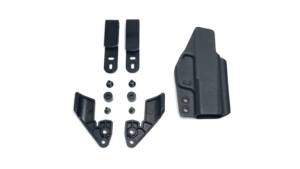 Hazmat Holster Works NV3 AIWB/IWB Kydex Holster, Sig Sauer P365, Ambidextrous, Black, 10014