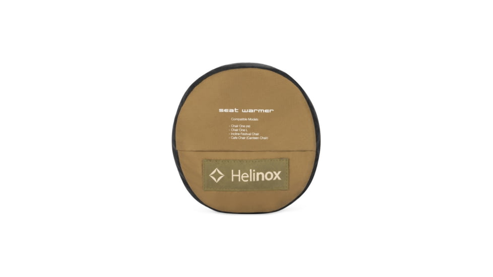Helinox Chair One L Seat Warmer, Black/ Coyote Tan, 10003306