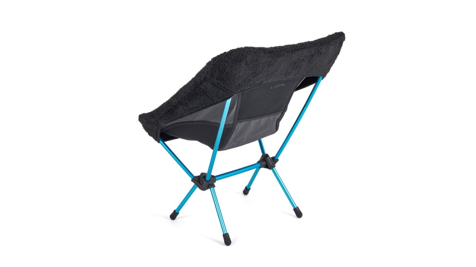 Helinox Fleece Seat Warmer Fitted Chair One Cover, Black, 10003305